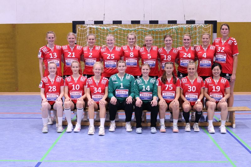 Sponsoring der Handballdamenmannschaft